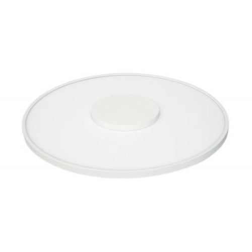 Satco 62-1523 31.5 watt; 17" Flush Mount LED Fixture; Round Shape; White Finish