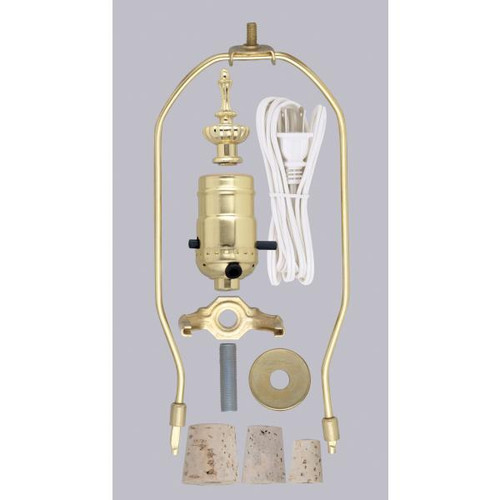 Satco S70-266 Create-A-Lamp Kit With Bottle Adapter