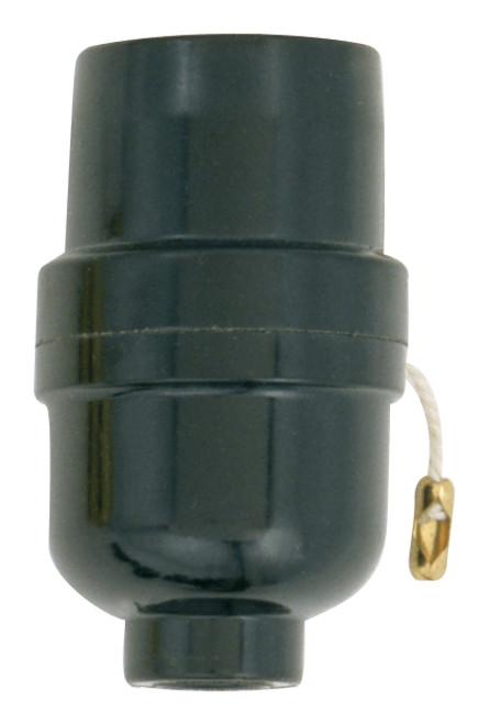 BAKELITE MED PULL CHAIN SOCKET