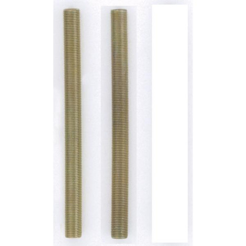 Satco S70-605 2 Steel Nipples; 1/8 IPS; Running Thread; 5" Length