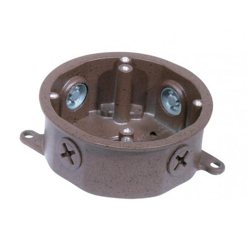 Satco SF76-652 Die Cast Junction Box - Old Bronze