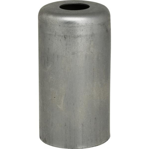 Satco 80-1185 Steel Candle Cup; 7/16" Hole; 17/8" Height; 1" Diameter; Unfinished