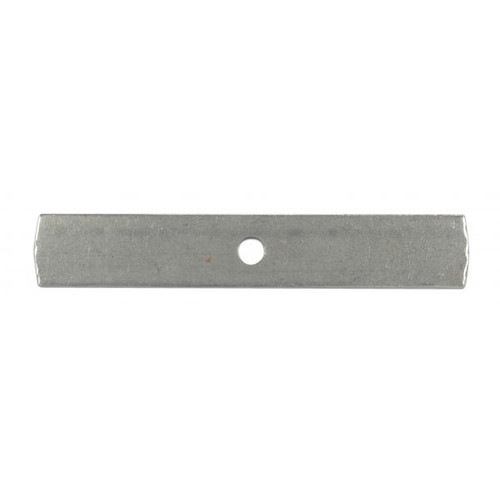 Satco 80-2146 Flat Heavy Duty Crossbar; 1/8 IP Center Hole Only; No Screw Holes; 1" x 6"