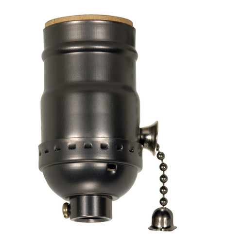DARK ANT BRASS PULL CHAIN SKT
