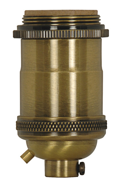 AB CAST BRASS KEYLESS SKT WITH