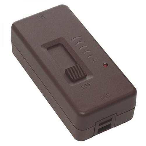 Satco 80-2700 Full Range In-line LED Dimmer; Brown Finish