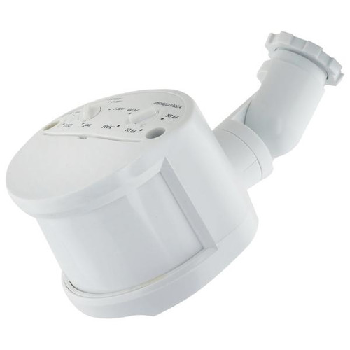 Satco 86-500 LED Rated; Add On Motion Sensor; White Finish