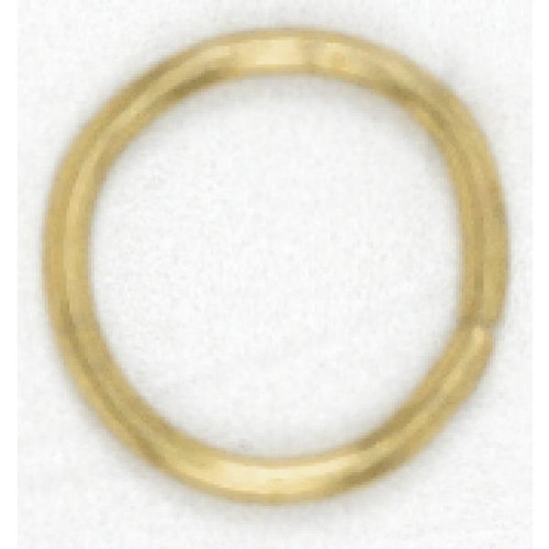 Satco 90-011 Brass Plated Ring; 3/4"
