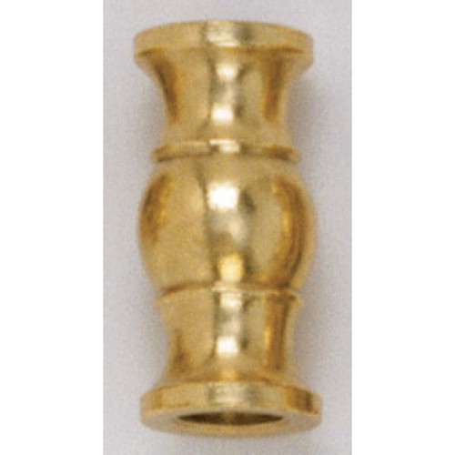 Satco 90-096 Solid Brass Neck And Spindle; Burnished And Lacquered; 11/16" x 1-1/2"; 1/8 Slip