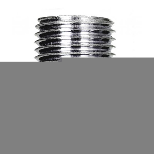 Satco 90-280 1/8 IP Steel Nipple; Zinc Plated; 1/2" Length; 3/8" Wide