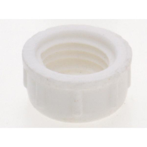 Satco 90-323 Plastic Bushing; 1/4 IP Female; White Finish