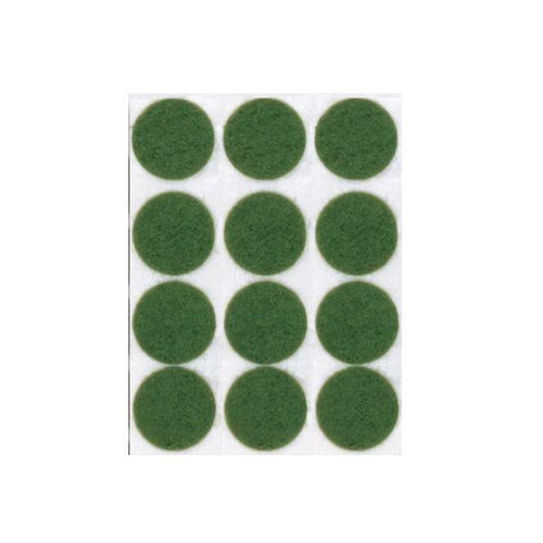 Satco 90-488 Green Felt; 3/4" Dots; Sold By Roll Only (1000 per Roll)