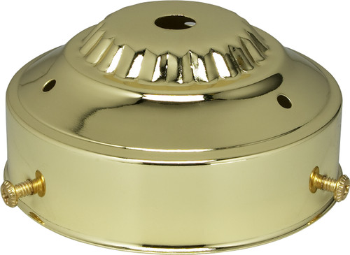 3 1/4" FIT BRASS GLASS HOLDER