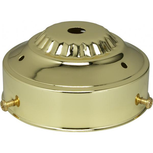 Satco 90-578 3-1/4" Fitter; Brass Finish