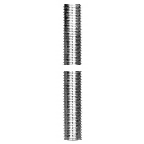 Satco 90-611 3/8 IP Steel Nipple; Unfinished; 36" Length; 5/8" Wide