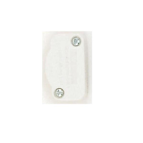 Satco 90-820 200W Hi-Low Dimmer for 18/2 SPT-2; 200W; 120V; White Finish