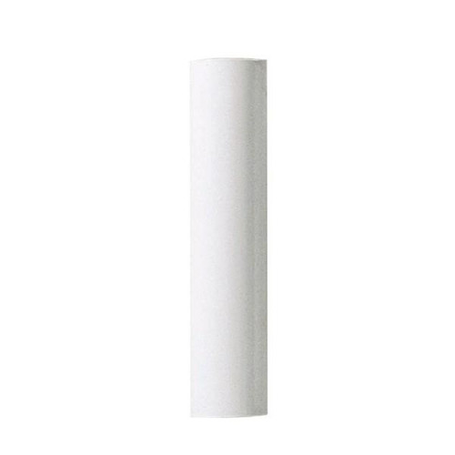 Satco 90-911 Plastic Candle Cover; White Plastic; 1-3/16" Inside Diameter; 1-1/4" Outside Diameter; 6" Height
