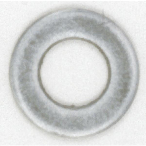 Satco 90-996 Steel Washer; 1/4 IP Slip; 18 Gauge; Unfinished; 3" Diameter