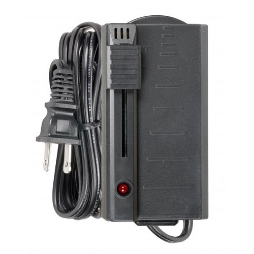 Satco 90-1070 Slide - Floor Lamp Dimmer; 500W-120V 4.3A Rating; Black Finish; 7 Foot Length; SPT-2 Black Wire