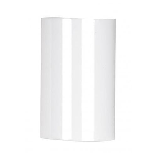 Satco 90-1104 Plastic Candle Cover; White Plastic; 1-3/16" Inside Diameter; 1-1/4" Outside Diameter; 2" Height