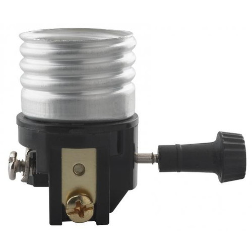 Satco 90-1141 On-Off Turn Knob Interior Mechanism With Screw Terminals; 250W; 250V