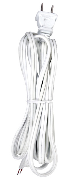 12 FT WHITE CORD SET