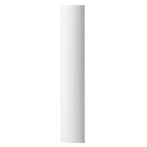 Satco 90-1818 Heavy Wall Tubing; 48" Length; White Plastic; 7/8" Diameter