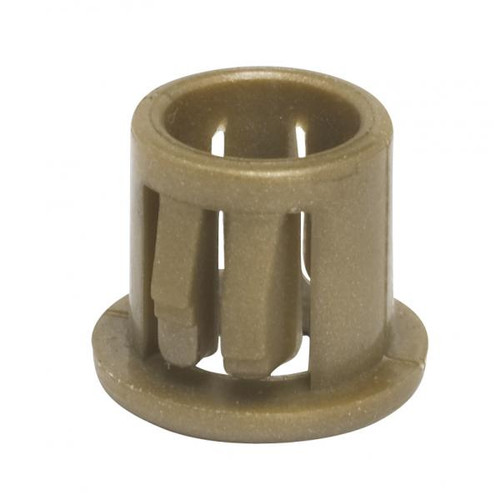 Satco 90-1825 Nylon Snap-In Bushing; For 3/8" Hole; Gold Finish