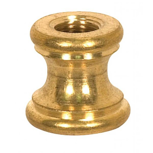 Satco 90-2166 Solid Brass Neck And Spindle; Unfinished; 7/8" x 13/16"; 1/8 IP Tapped
