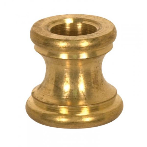 Satco 90-2167 Solid Brass Neck And Spindle; Unfinished; 7/8" x 13/16"; 1/8 IP Slip