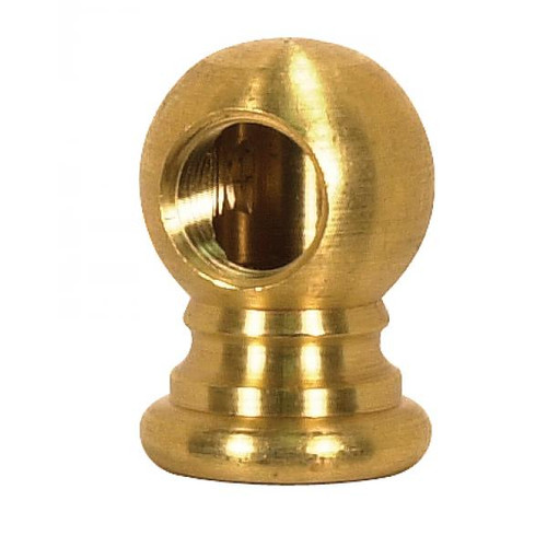 Satco 90-2173 Brass Ball Armback; Unfinished; 3/4" x 1-1/16"; 1/8 IP x 1/8 IP