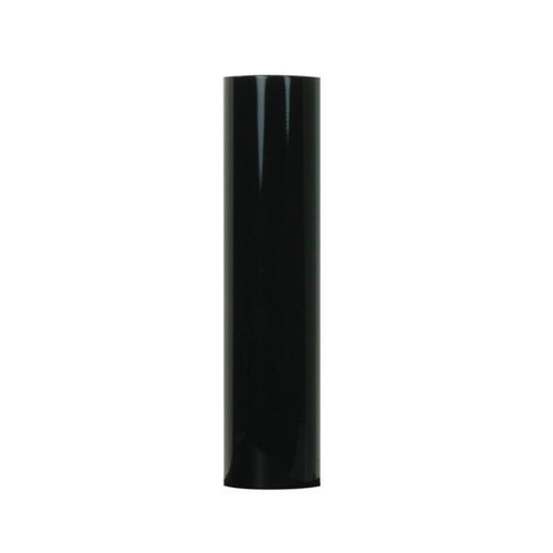 Satco 90-2393 Plastic Candle Cover; Black Plastic; 13/16" Inside Diameter; 7/8" Outside Diameter; 4" Height