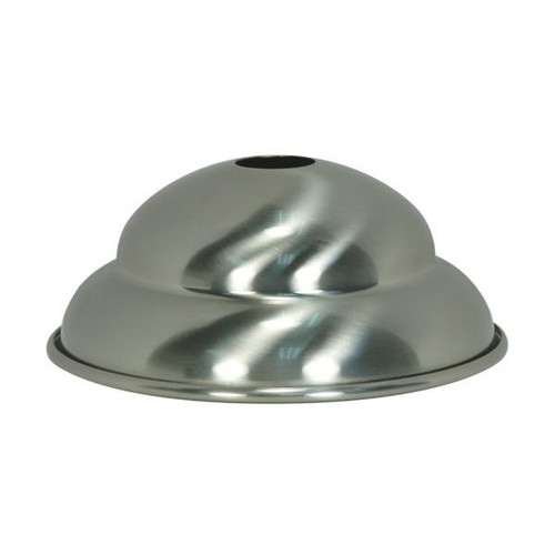 Satco 90-2490 Brushed Nickel Finish w/Matching Screw Collar Loop Diameter 5-1/2" Center Hole 11/16" Height 2-1/4"