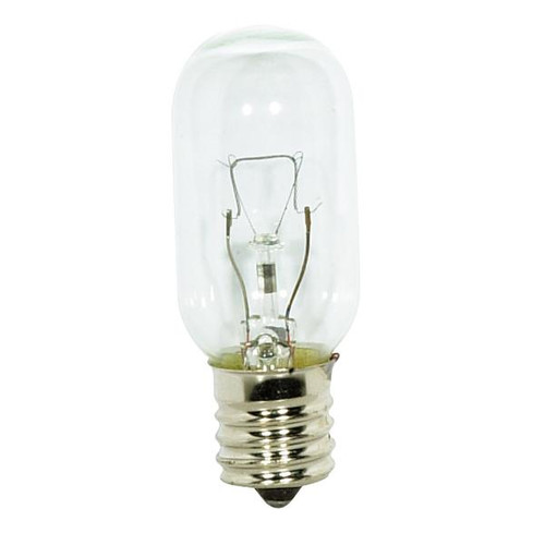 Satco S3917-TF 40 Watt T8 Incandescent; Clear; 2000 Average rated hours; 360 Lumens; Intermediate base; 130 Volt; Shatter Proof; Carded
