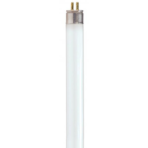Satco S8128-TF 21 Watt; T5; Fluorescent; 3000K Warm White; 85 CRI; Miniature Bi Pin base; Shatter Proof