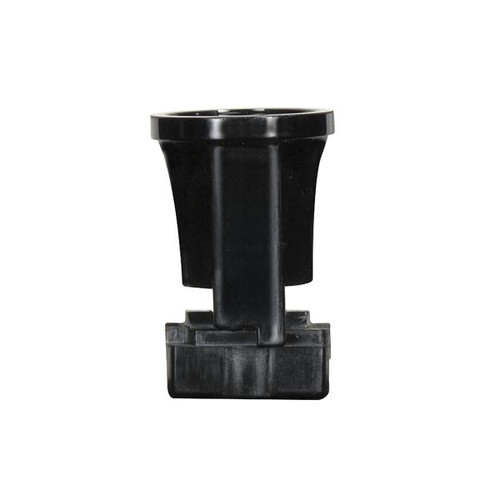 Satco 80-2529 Pressure Fit Candelabra Base Socket; Pin Socket With Twist Top; Phenolic; 1-3/8" Height; 3/4" Diameter; 75W; 125V