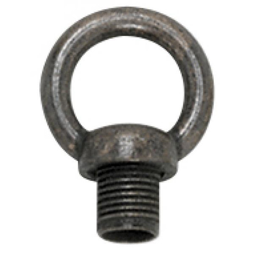 Satco 90-1878 1" Male Loop; 1/8 IP With Wireway; 10lbs Max; Old Bronze Finish