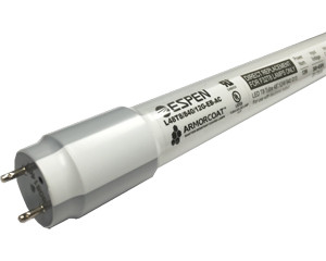 Espen Technology L48T8/8XX/12G-EB-AC-5000K Linear T12 48 inch