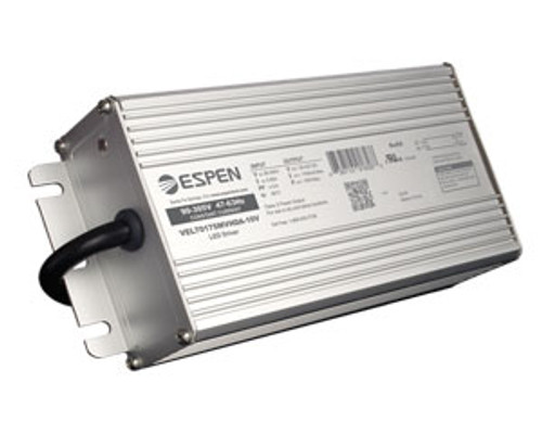 Espen Technology VEL70070MVHDB-10V-31 WLD Outdoor Waterproof IP68 LED Driver