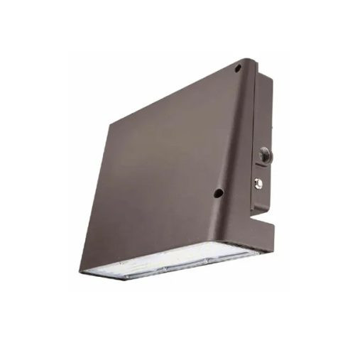 MWP15 26W - MWP15 SERIES - LED Slim Full Cutoff Wall Pack, 26W, Non-Dimmable, Dark Bronze, Clear PC Lens* 4000K/5000K - Falkor