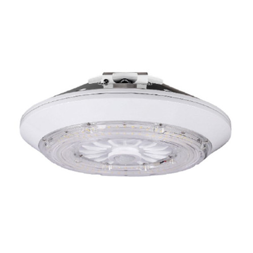 WSD-UPGC09W - WSD SERIES - LED Round Canopy Light plus Ambient Up Light, 90W, White, Frosted PC Lens* 5000K - Falkor