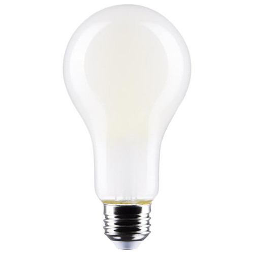 Satco S12444 17 Watt; A21 LED; Frost Finish; Medium Base; 3000K; 120 Volt