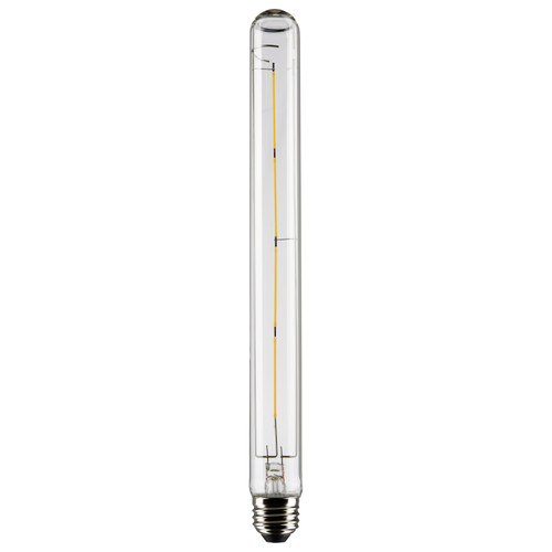 Satco S21358 8 Watt T9 LED; Clear; Medium base; 90 CRI; 2700K; 120 Volt