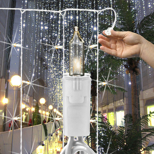 Christmas Lite Co. LS-GKI-280620 (100) Bulbs - Curtain Light - (5) Drops Christmas Lite Co. LS-GKI-280620 (100) Bulbs - Curtain Light - (5) Drops