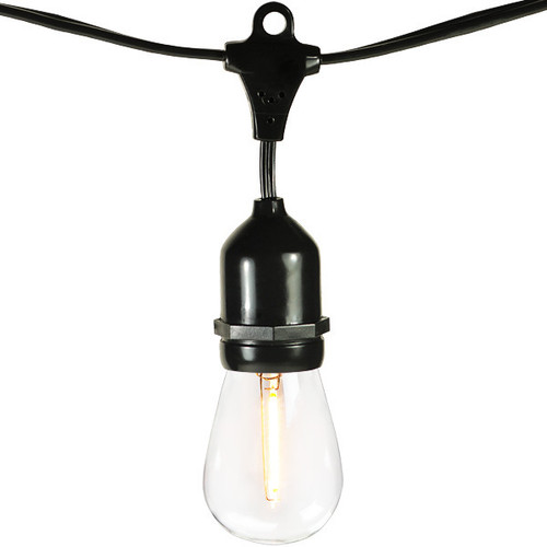 PLT Solutions LS-PLT-305127 330 ft. Patio Stringer - (165) Household Medium Sockets - Bulbs Not Included