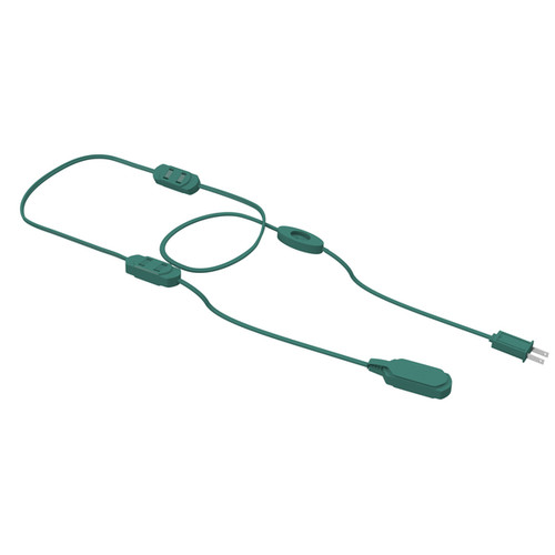 Christmas Lite Co. LS-CMS-10208 Indoor Extension Cord - 9 Grounded Outlet