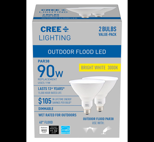 Cree Lighting PAR38 Basic Series Light Bulbs