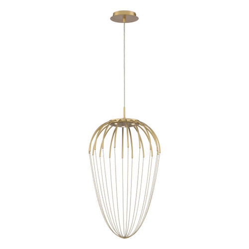 Eurofase Lighting 39326-010 Gold Frusta 3 - Light LED Pendant