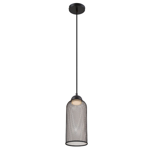 Eurofase Lighting 35943-013 Black Kenmore 6" Round Pendant