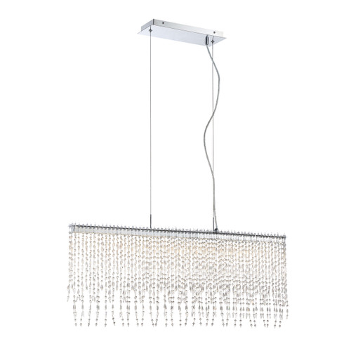 Eurofase Lighting 34044-018 Chrome Atwater 36" Linear Pendant